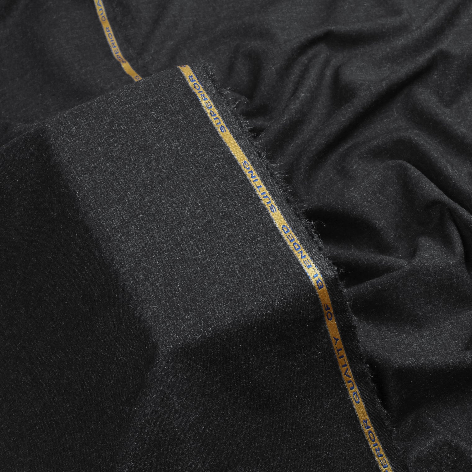TINKA Midnight Black Acrylic Wool | winter luxury