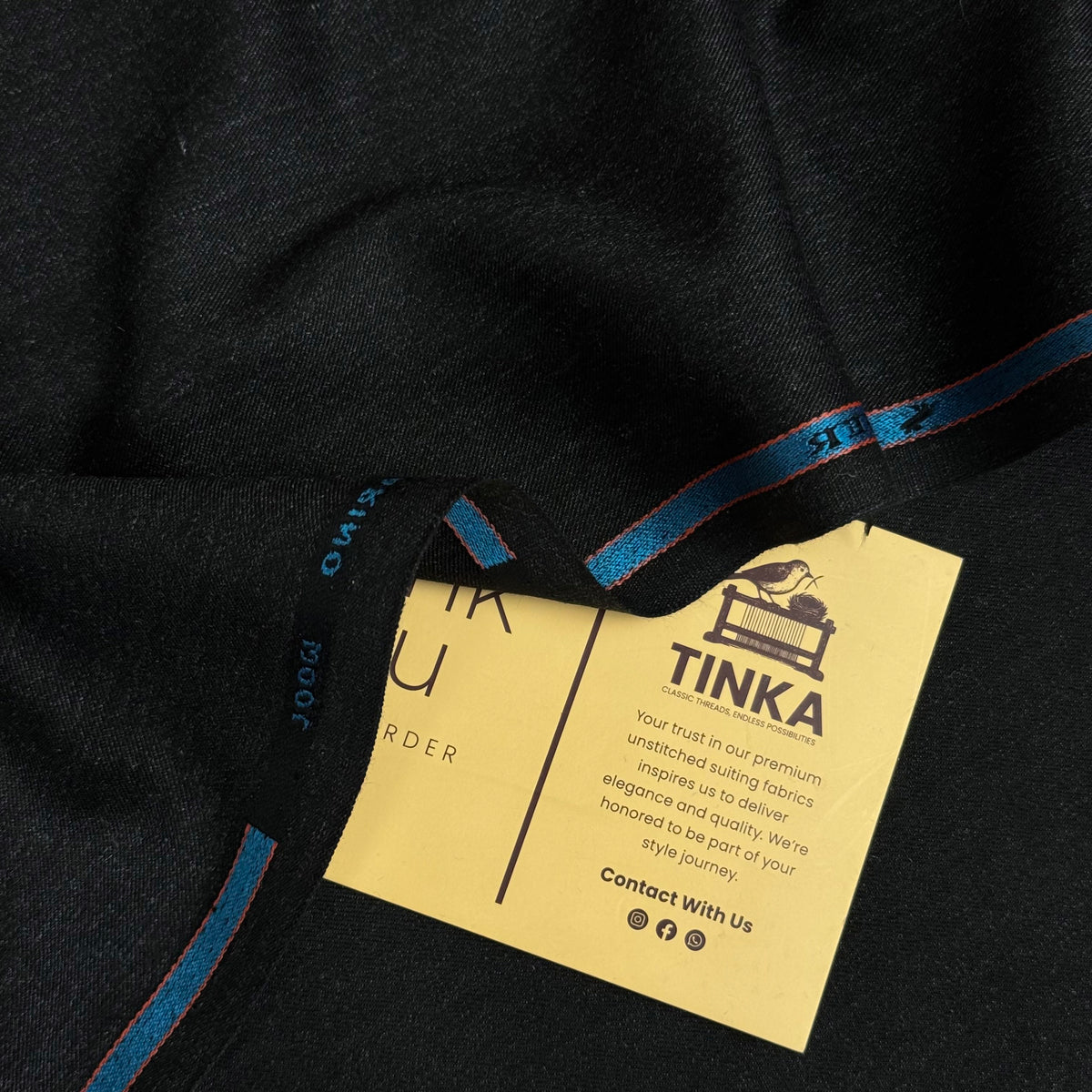 Onyx Black | Tinka Royale AVT Twill